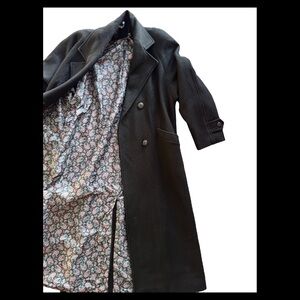 Vintage 80’s Wool Long Coat